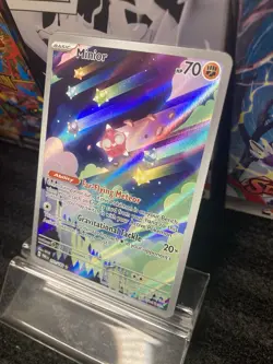 Pokemon Minior Illustration Rare Full Art Holo 201/182 SV04 Paradox Rift 70 HP - Image 3