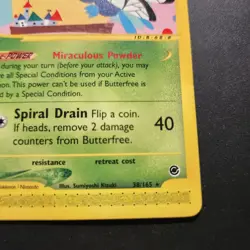 2002 Butterfree 38/165 - Expedition Base Set Non-Holo Rare - Pokemon TCG - LP - Image 3