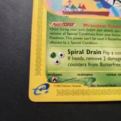 2002 Butterfree 38/165 - Expedition Base Set Non-Holo Rare - Pokemon TCG - LP - Image 4