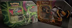 Pokemon TCG Paradox Destinies Iron Leaves ex and Iron Boulder ex Tins NEW/SEALED - Image 2