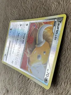 2009 Pokemon TCG Platinum Tauros Lv.23 HP70 Reverse Holo 98/127 LP/MP - Image 3
