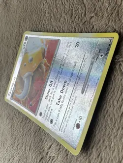 2009 Pokemon TCG Platinum Tauros Lv.23 HP70 Reverse Holo 98/127 LP/MP - Image 5