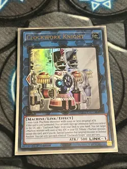 Yugioh Clockwork Knight SUDA-EN050 Supreme Darkness 1st Edition Ultra Rare - Image 1