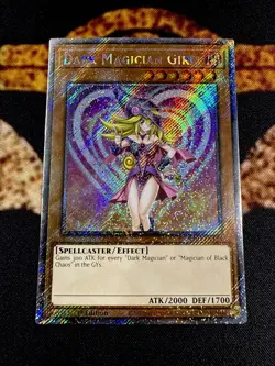 YUGIOH • DARK MAGICIAN GIRL • PLATINUM SECRET RARE • RA03-EN123 • 1st ED • NM - Image 2