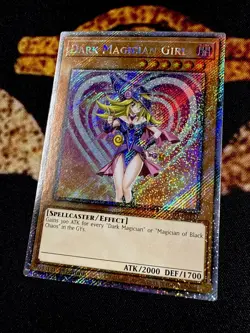 YUGIOH • DARK MAGICIAN GIRL • PLATINUM SECRET RARE • RA03-EN123 • 1st ED • NM - Image 3