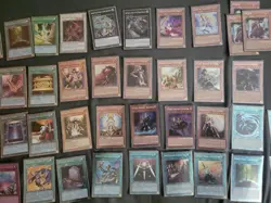 YUGIOH Noble Knight Deck With Official Card Sleeves+Laundsallyn+King Artorigus - Image 3