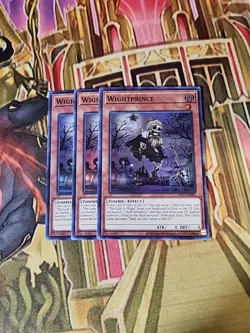 3X Wightprince OP25-EN004 Super Rare NM Yugioh - Image 1