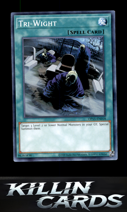 Tri-Wight OP15-EN018 Common OTS Tournament Pack 15 YuGiOh Card LP - Image 1