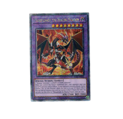 Yugioh Yu-Gi-Oh! Masquerade the Blazing Dragon RA02-EN022 Quarter Century NM - Image 1