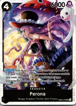 Perona (045) SR Extra Booster: One Piece Heroines Edition EB03-045 NM - Image 1