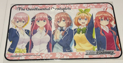 Weiss Schwarz Case Topper Playmat - The Quintessential Quintuplets Vol. 1 - New - Image 1