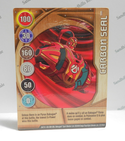 Bakugan Card - Carbon Seal - Copper Gate Card - BA741 - 22/48ah - 2009 - Image 1