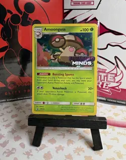 Amoonguss SM202 Prerelease Holo Foil Promo Pokemon Card Promo - Image 1