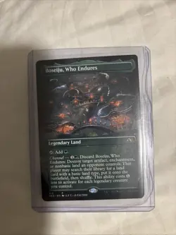 MTG Magic: The Gathering Boseiju Who Endures Borderless Card Normal - Image 3