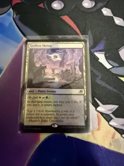 Magic the Gathering Godless Shrine Edge of Eternities Card Foil NM - Image 1