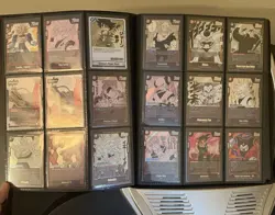 Dragon Ball Super & Fusion World Binder Collection 185 Cards NM/Mint Pack Fresh - Image 2