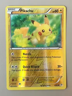 Pikachu 26/83 Reverse Holo Card Pokemon Generations - LP - Image 1