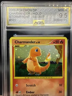 Pokemon Charmander TCG Stormfront Holo Card 101/100 Secret Rare - Image 3