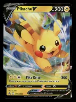 Pikachu V - SWSH285 SWSH: Sword & Shield Promo Cards Pokemon TCG - Image 1
