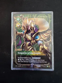 Riftbound Metal Card Legends - Azir - Prize Wall Promo MINT - Image 1