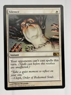 Magic the Gathering - Magic 2014 - Silence 35/249 - Commander - Image 1