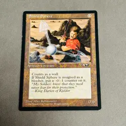 Shield Sphere Alliances MTG Regular Moderately Played - Image 1