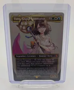 Yuna, Grand Summoner (Borderless) Commander: Final Fantasy - Regular Nonfoil - Image 4