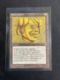 Mtg X1 Jester’s Mask Ice Age Magic The Gathering - Image 1