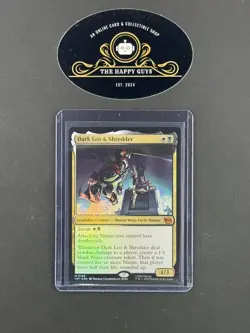 MTG Dark Leo & Shredder (Foil) #142 Teenage Mutant Ninja Turtles - Image 1