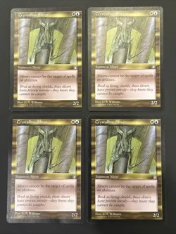 4x Crystalline Sliver Stronghold UP NM - Image 1