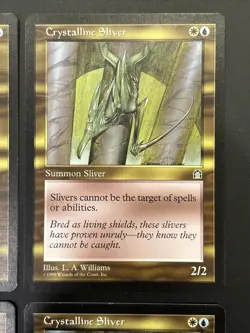 4x Crystalline Sliver Stronghold UP NM - Image 3