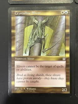 4x Crystalline Sliver Stronghold UP NM - Image 4