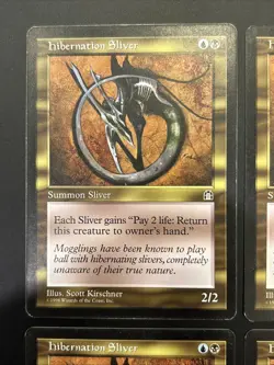 4x Hibernation Sliver Stronghold LP Magic Mtg - Image 2