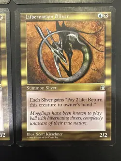 4x Hibernation Sliver Stronghold LP Magic Mtg - Image 5