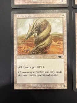 4x Plated Sliver Legions Magic MTG UP NM - Image 4