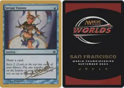 Serum Visions - Manuel Bevand - 2004 ~ Lightly Played World Championship Z6 MTG - Image 1