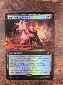 Master's Guidance (Extended Art) Avatar: The Last Airbender: Eternal-Legal Foil - Image 1