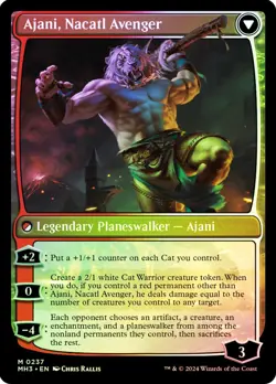 Ajani, Nacatl Pariah Modern Horizons 3 Foil - Image 2