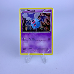McDonald's 2012 Pokemon Promos Woobat Card 7/12 - Image 1