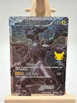 Zekrom 114/114 Celebrations Classic Collection Full Art Holo Pokemon TCG NM - Image 1