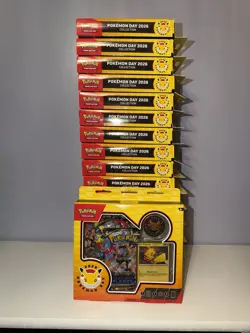 TCG-Pokemon Day 2026 Collection box . LOT OF 17! Factory sealed! - Image 2