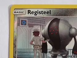Registeel Reverse Holo 68/111 SM - Crimson Invasion Pokemon - Image 2