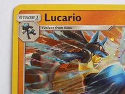 Lucario Promo SM54 Cosmos Holo Crimson Invasion 3-Pack Blisters Pokemon - Image 2