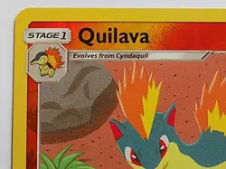 Quilava Reverse Holo 41/214 Sun & Moon - Lost Thunder Pokemon - Image 2
