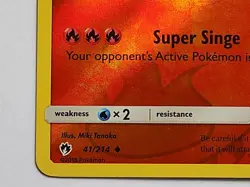 Quilava Reverse Holo 41/214 Sun & Moon - Lost Thunder Pokemon - Image 4