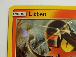 Litten Cosmos Holo SM08 Sun & Moon Promo Pokemon - Image 2