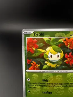 Petilil 006/086 (Master Ball Pattern) Black Bolt Reverse Holo Pokemon 2025 - Image 2