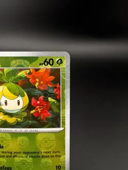 Petilil 006/086 (Master Ball Pattern) Black Bolt Reverse Holo Pokemon 2025 - Image 3