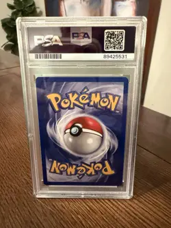 Pokemon Nidoking Holo Rare Base Set 2 PSA 8 - Image 2