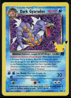 Dark Gyarados 82/82 Celebrations: Classic Collection Pokemon NM - Image 1